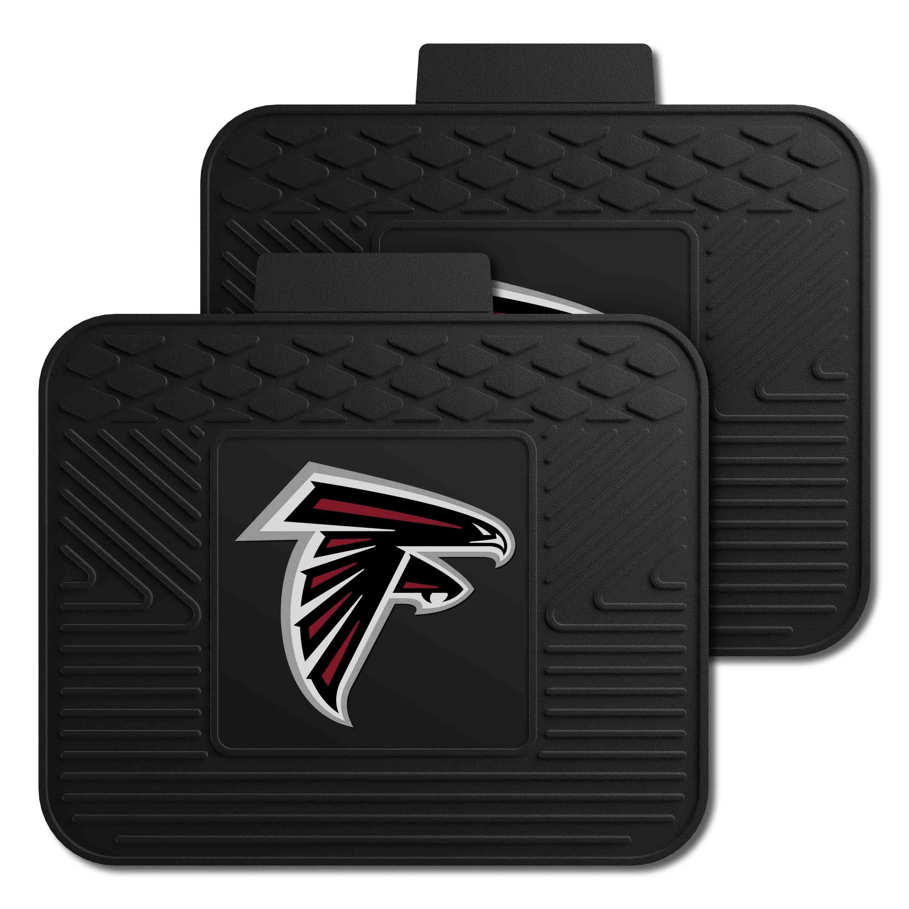 Atlanta Falcons Back Seat Car Utility Mats - 2 Piece Set