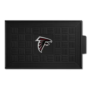 Atlanta Falcons Heavy Duty Vinyl Medallion Door Mat - 19.5in. x 31in.