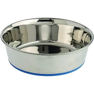 Basil Heavy Dish with Silicon Bowl for Dogs (Blue)