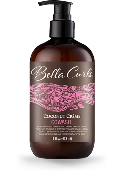 Bella Curls Coconut Crème CoWash 16oz