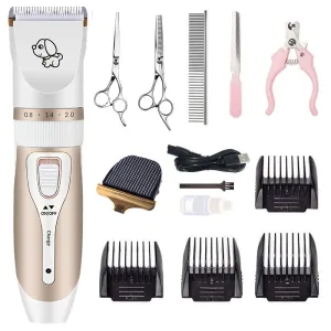 Best Dog Hair Clipper Grooming Shaver Set Professional Haircut Cordless Clippers Pet Grooming