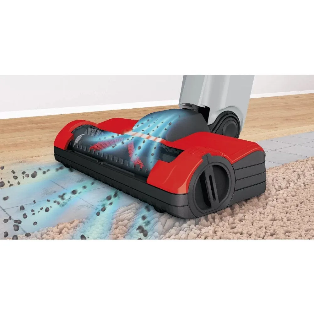 Bosch BCH7PETGB Athlet Serie 8 ProAnimal 32.4V Cordless Vacuum Cleaner, upto 75 minutes runtime Red