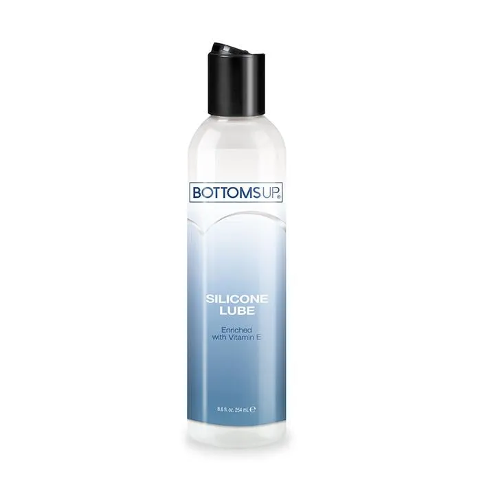 Bottoms Up Silicone Lube With Vitamin E 8.6 Oz.