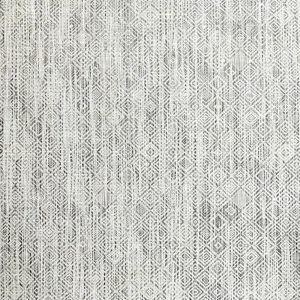 chilewich | woven floor runner 76x269cm (30x106") | mosaic black   white