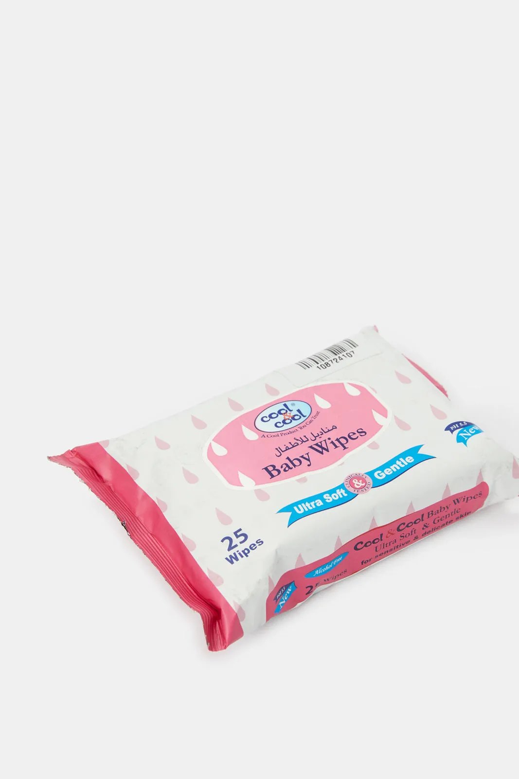 Cool & Cool Baby Wipes (25 Piece)