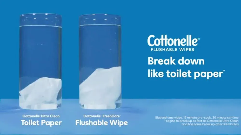 Cottonelle Fresh Care Flushable Wipes, 10 Flip-Top Packs, 42 Wipes per Pack (420 Total)