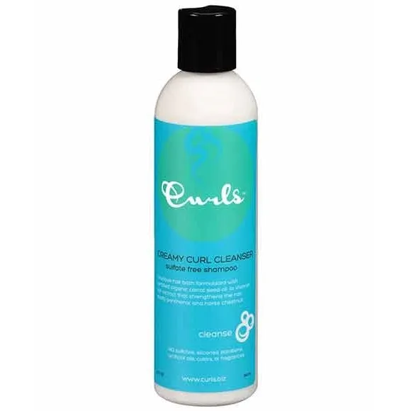 Curls Creamy Curl Cleanser Sulfate Free Shampoo - 240ml