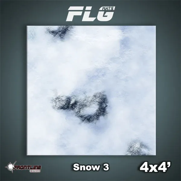 FLG Mats: Snow 3  4x4’