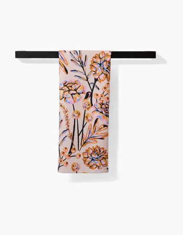 Geometry Autumn Bouquet Tea Towels