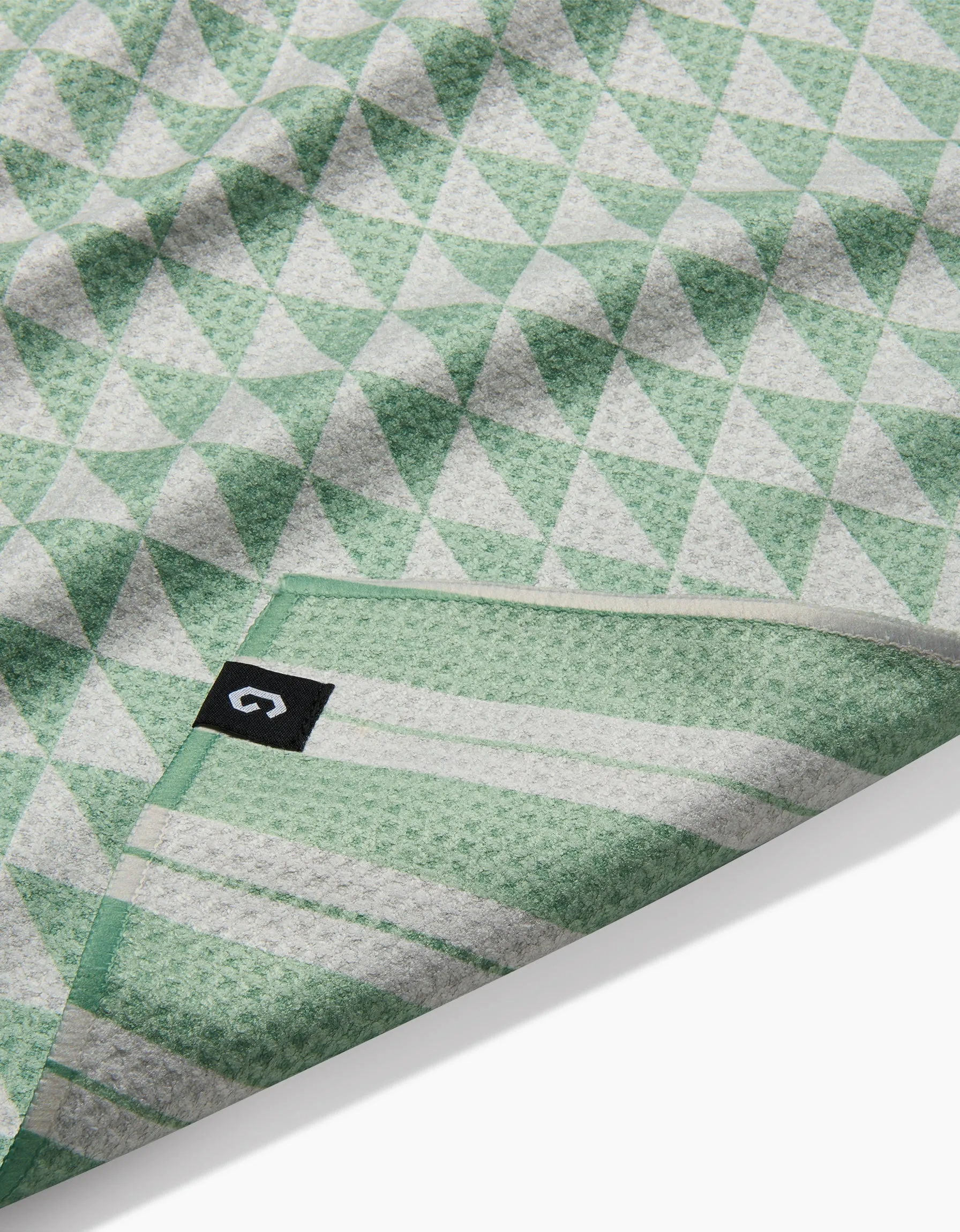 Geometry Pistachio Double Sided Tea Towel