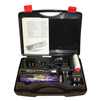 Heiniger Saphir Style Deluxe Vet Kit w. 2 batteries & Case