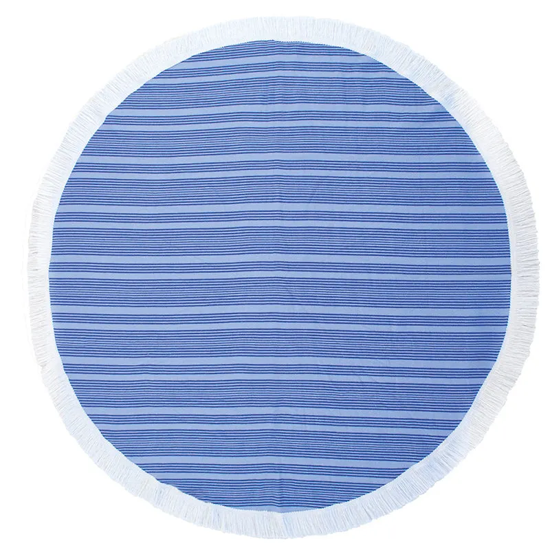 Horizon Marine Round Beach Towel