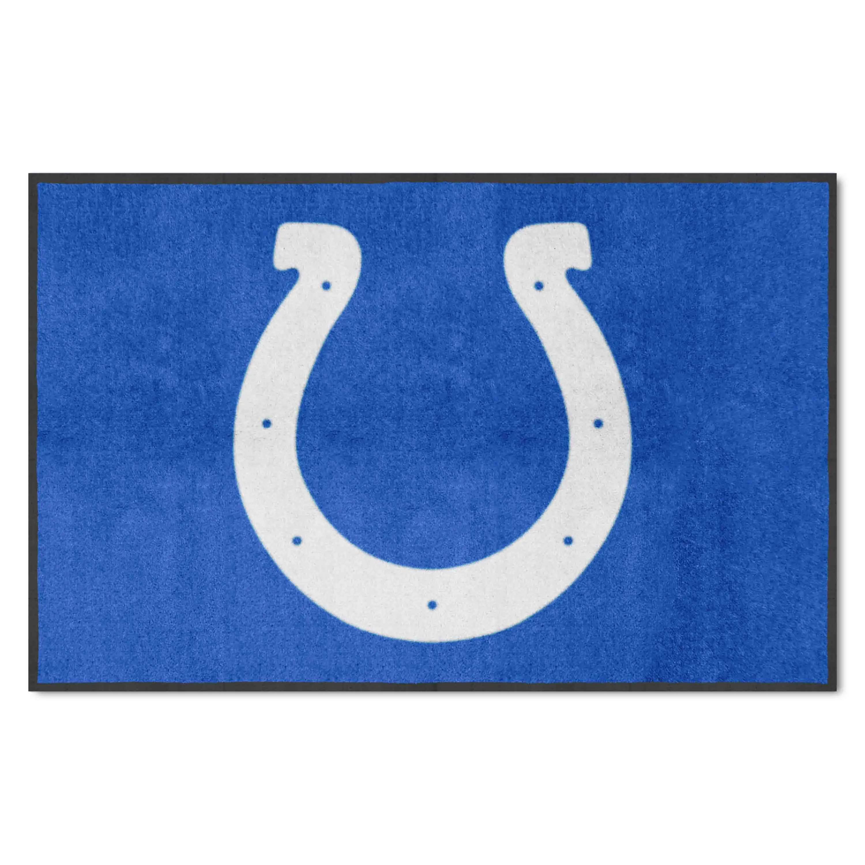 Indianapolis Colts 4X6 High-Traffic Mat with Durable Rubber Backing - Landscape Orientation