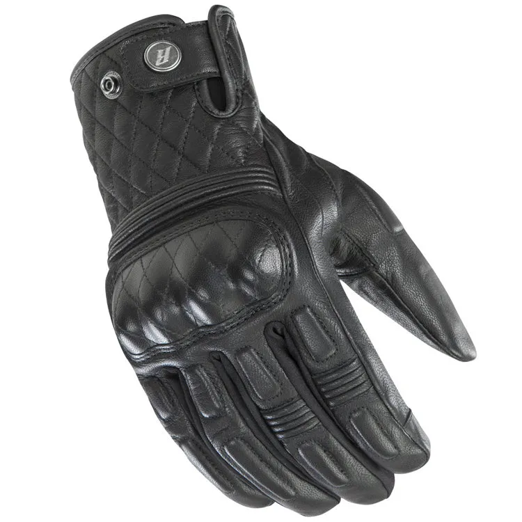 Joe Rocket Diamondback Mens Leather Gloves Black