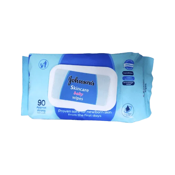 JOHNSON'S SKIN CARE BABY WIPES 90PCS