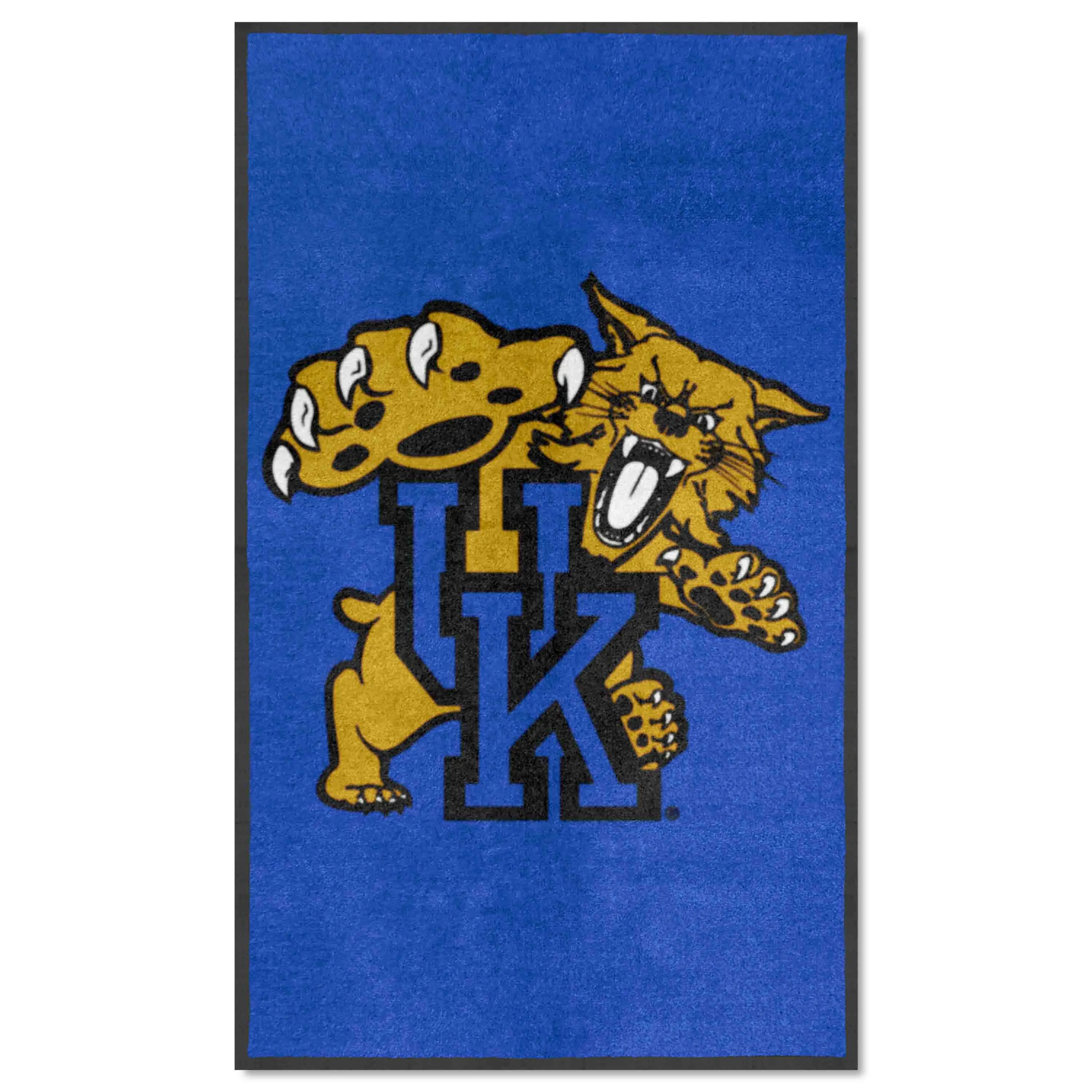 Kentucky 3X5 High-Traffic Mat with Durable Rubber Backing - Portrait Orientation