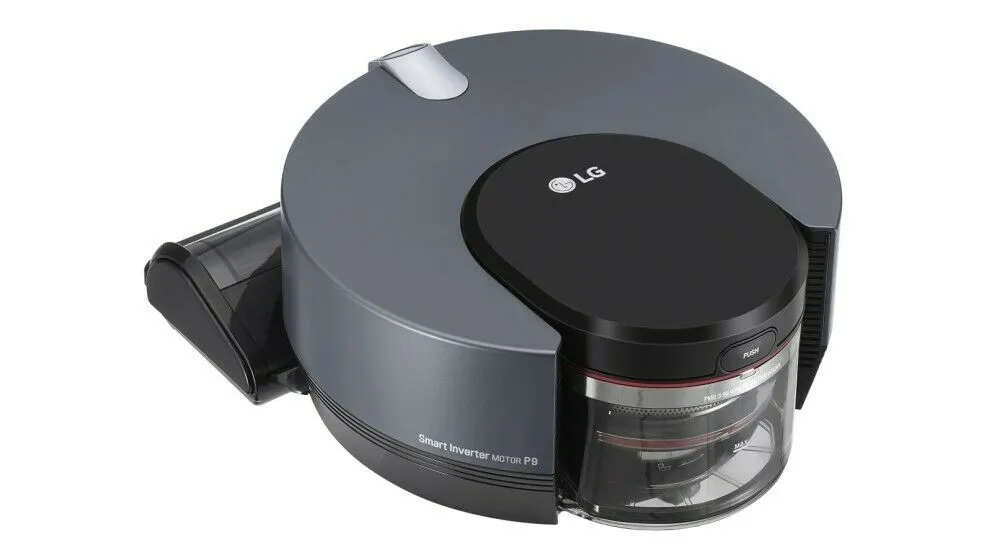 LG Powerful Master Robotic Vacuum Cleaner Smart WiFi Remote Control R9MASTER