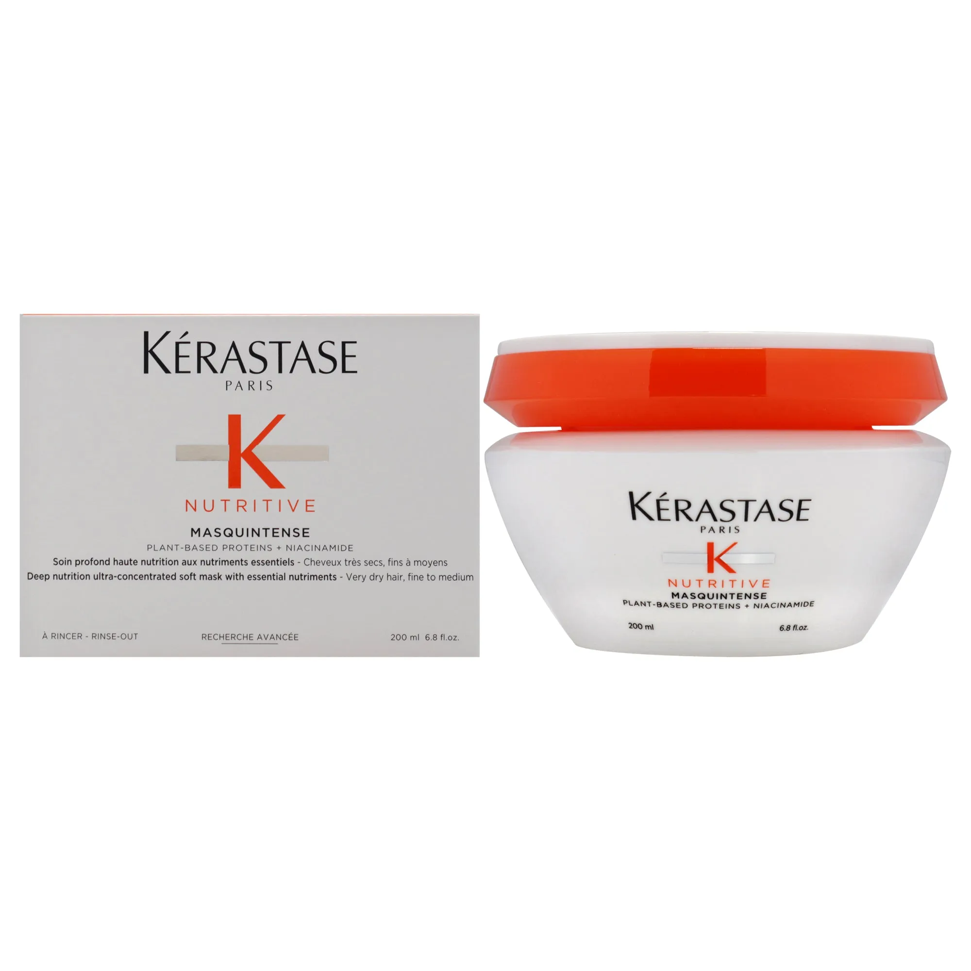 Nutritive Masquintense-fine by Kerastase for Unisex - 6.8 oz Masque