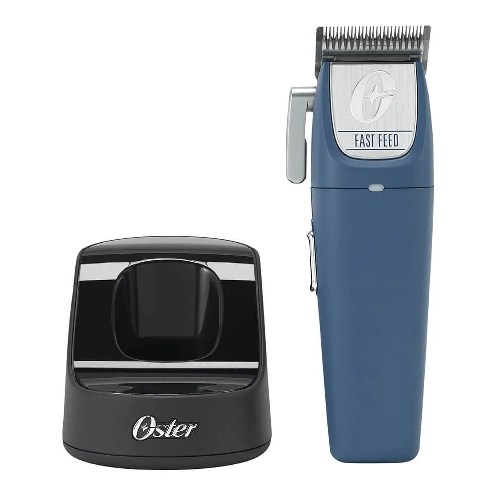 Oster Cordless Fast Feed Clipper Blue