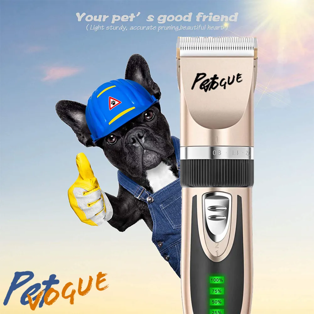 PetVogue Cordless Rechargeable Hair Trimmer for Dogs and Cats