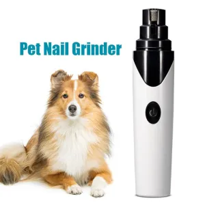 Pro Rechargeable Pet Nail Grinder - Smooth & Painless Grooming!