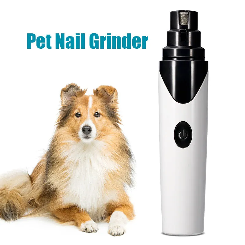 Quiet Electric Pet Nail Grinder with USB Charging - YES4PETS