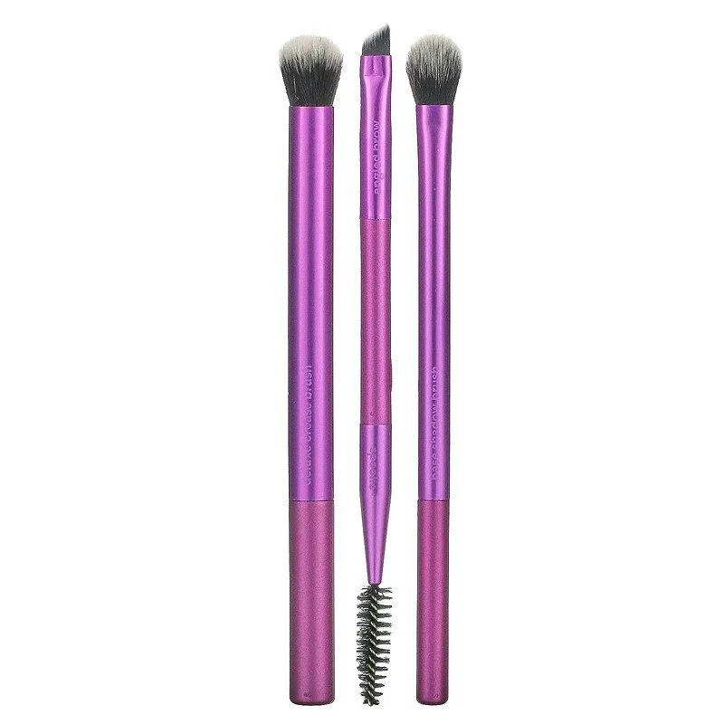 Real Techniques 3pcs Eye Shade   Blend Brush Set