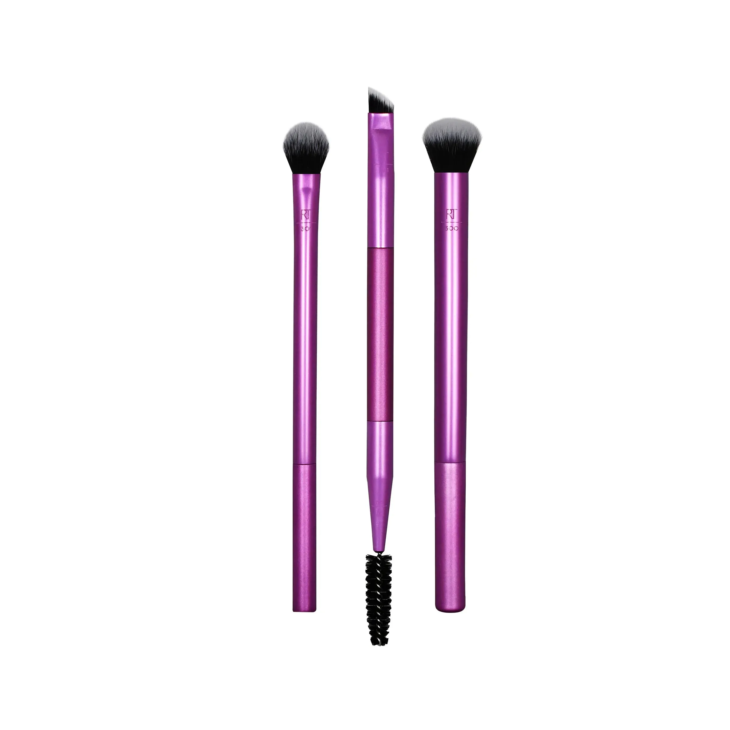 Real Techniques Eye Shade   Blend Dual Ended Brow Brushes (300, 343, 341, 301)