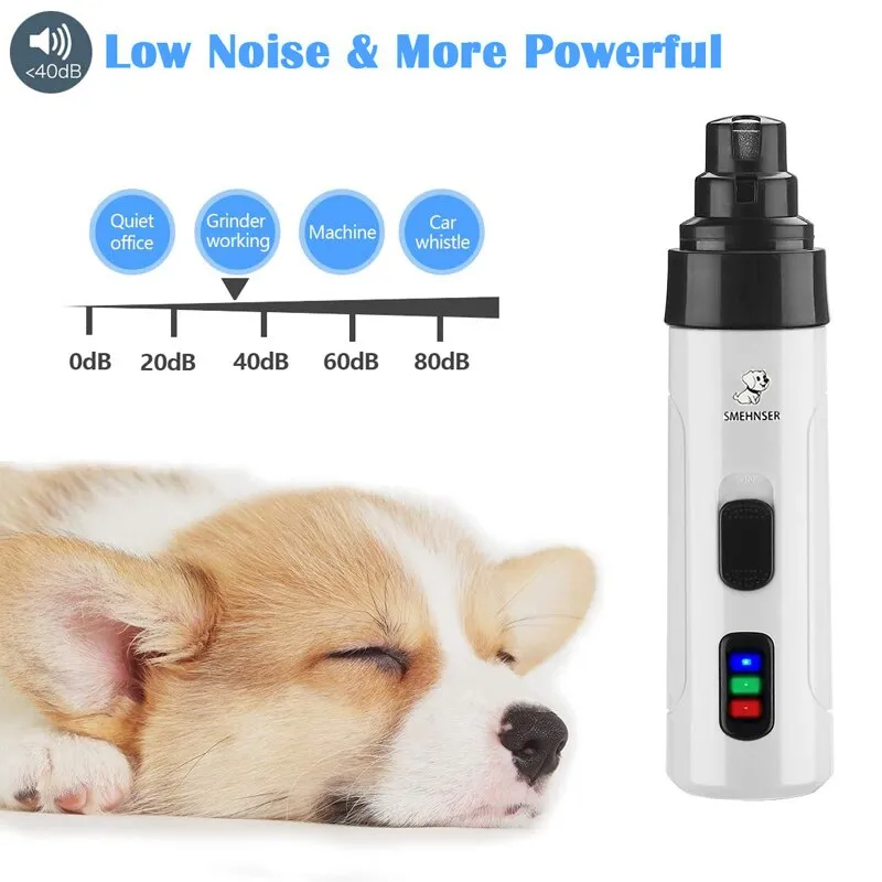 Rechargeable Pet Nail Trimmer Tools