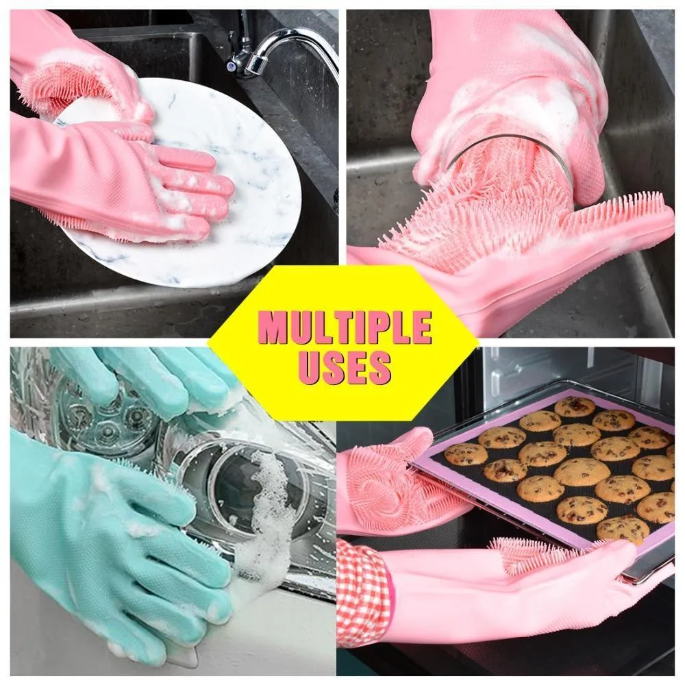 Silicone Dishwashing Gloves