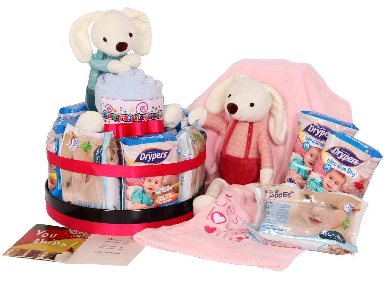 Soft Toy with Assorted Baby Gifts | B222