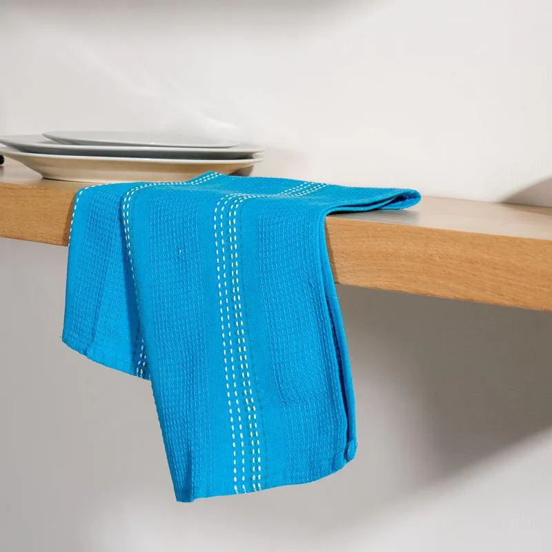 Solid Combo Dishcloths - Blue Pair