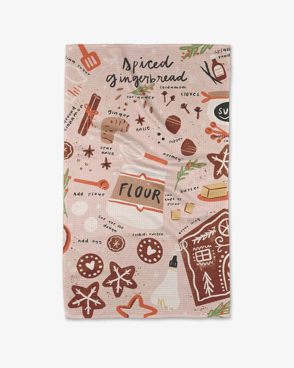 Spiced Gingerbread Tea Towel