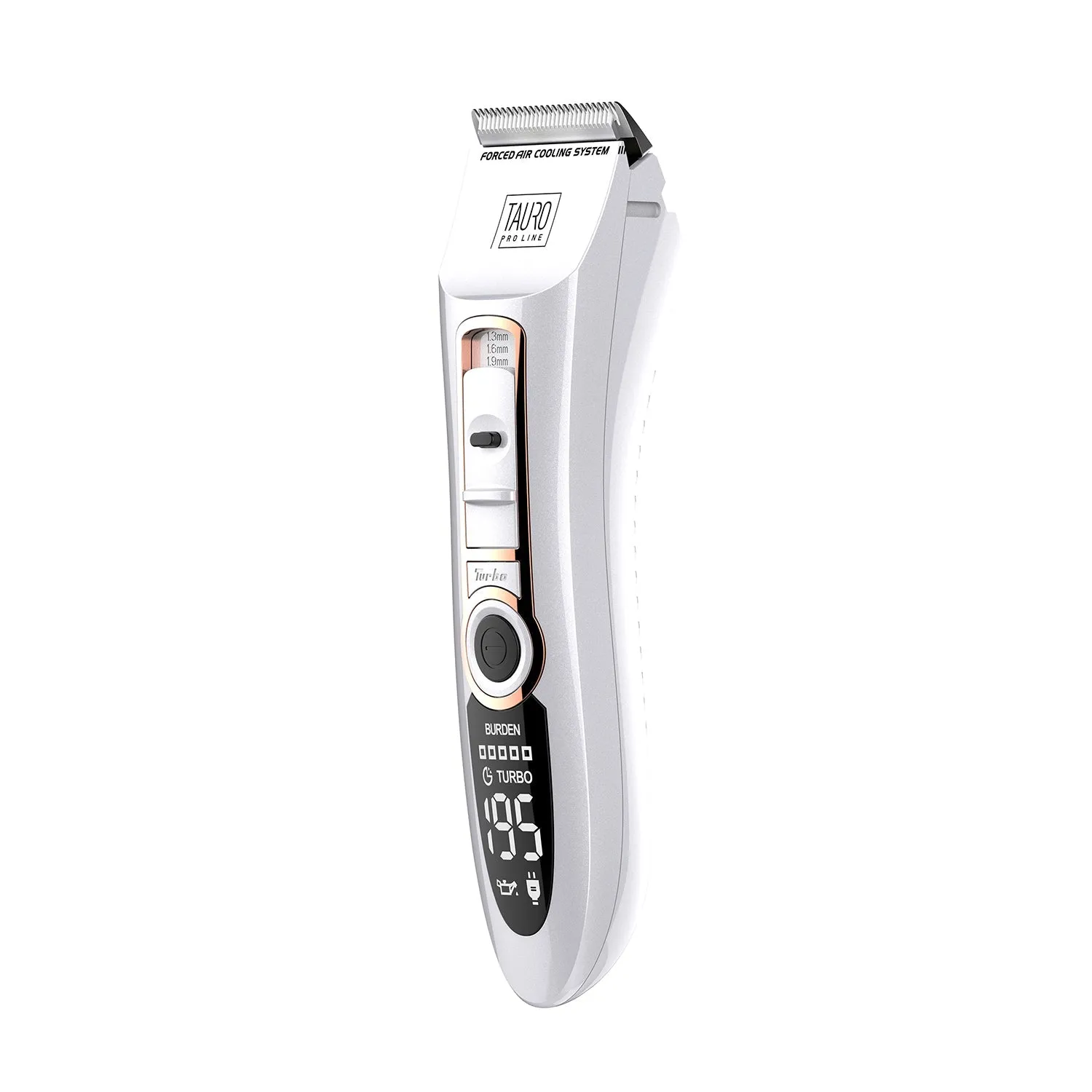 Tauro Pro Line TPL909 Professional 3-Speed Ergonomic Dog & Cat Hair Grooming Clipper LED Display Detachable Blade