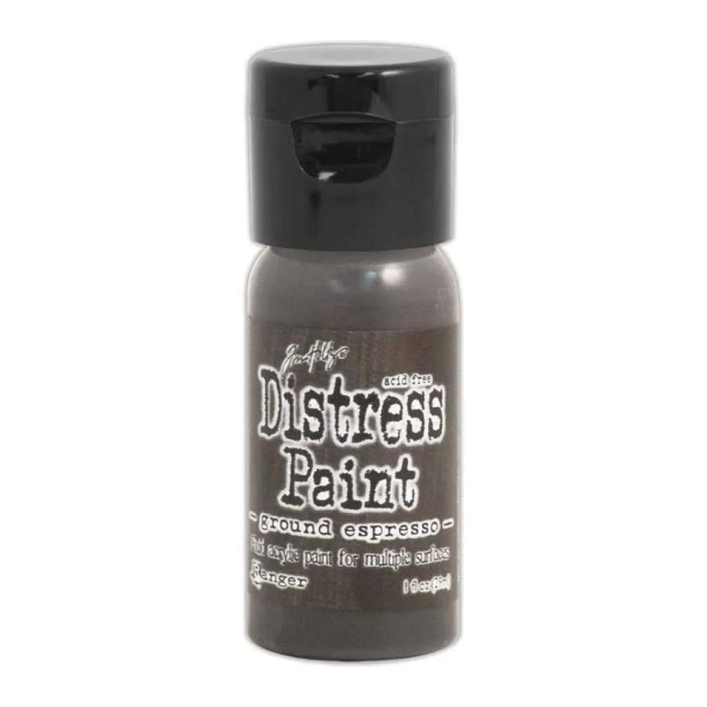 Tim Holtz Distress Paint - Flip Top - Ground Espresso