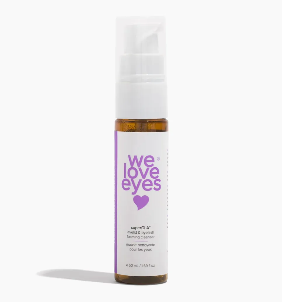 WE LOVE EYES Super GLA Eyelid & Eyelash Foaming Cleanser