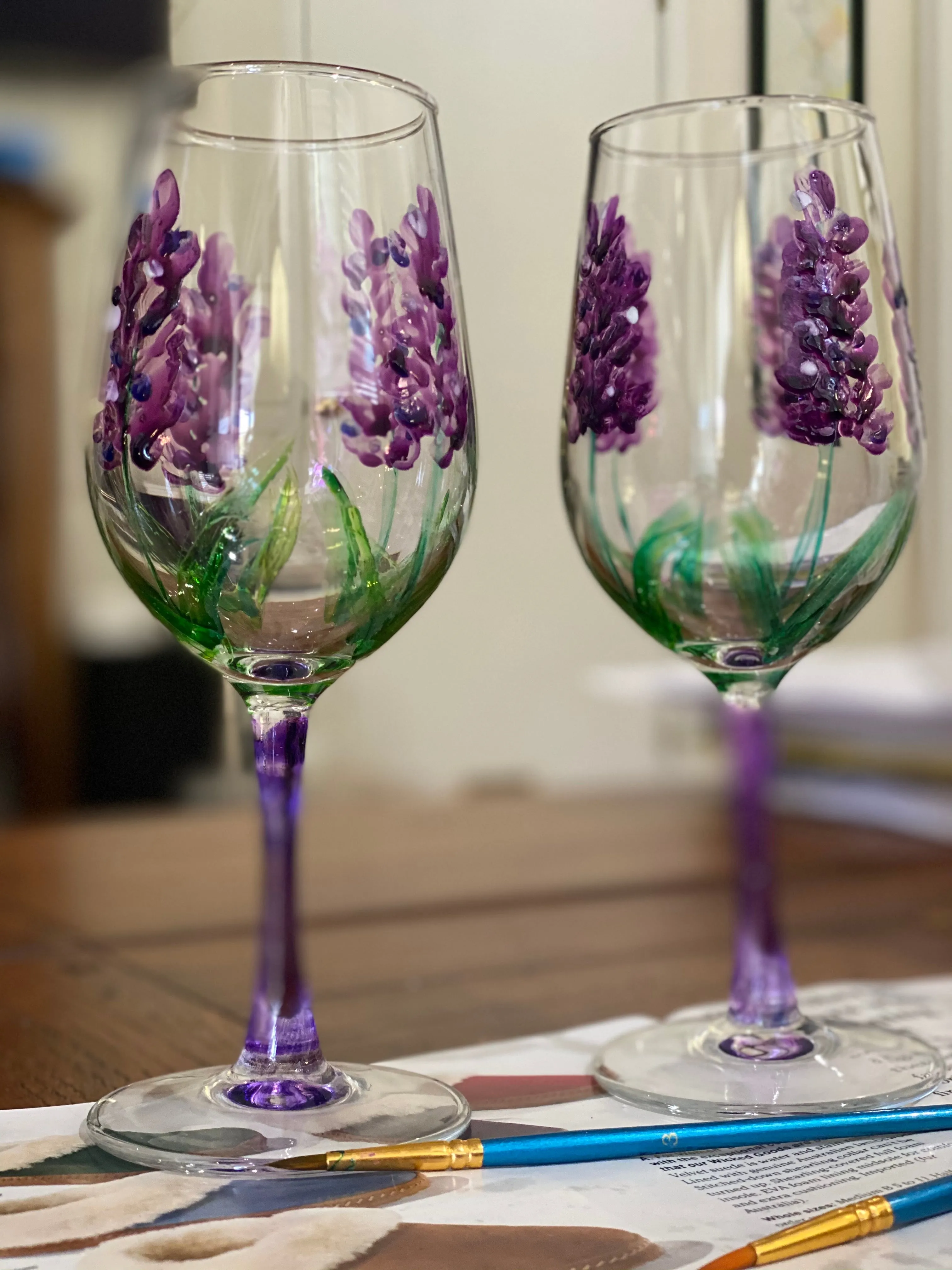 Wine Glass Painting Workshop