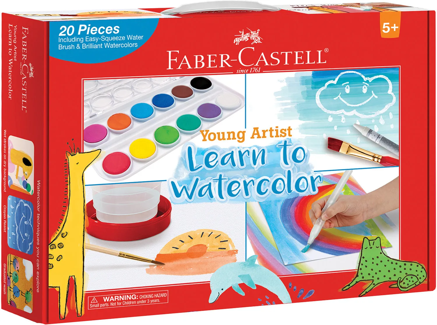 Young Artist Learn to Watercolor Set